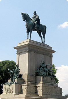 Garibaldi som kämpade hårt för ett enat Itlaien
